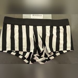 Striped Black and White Boxer Briefs